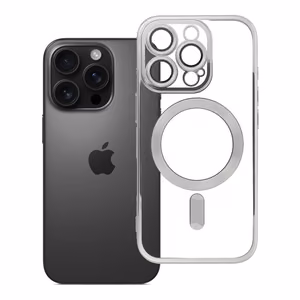 ELECTRO MAG COVER dėklas telefonui suderinamas su Magnetiniu IPHONE 16 Pro titanas