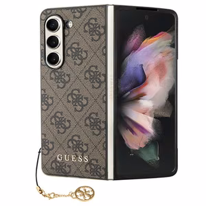 Dėklas telefonui Samsung Galaxy Z Fold5 (4G Charms Collection) – rudas