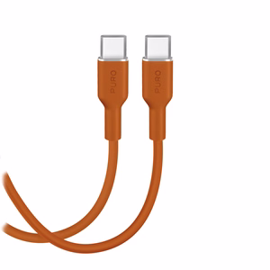 Puro ICON USB-C - USB-C laidas 1.5m - oranžinis