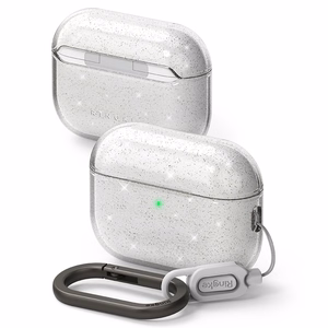 Ringke Air dėklas AirPods Pro 3 skaidrus su blizgučiais