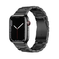 FORCELL F-DESIGN FA10 nerūdijančio plieno laikrodžio juosta Apple Watch 38 / 40 / 41 mm - juoda