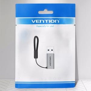 Vention CDPH0 kabelių lizdinio / kištukinio jungčių tipo keitiklis USB A USB C Pilka