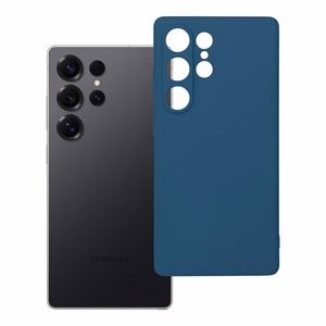 Minkštas dėklas telefonui SAMSUNG S25 Ultra tamsiai mėlynas