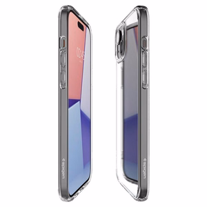 Spigen Ultra Hybrid dėklas iPhone 15 – skaidrus