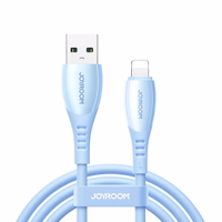 Joyroom S-A59 Vibrant Series 3A USB-A - Lightning laidas 1.2m - mėlynas