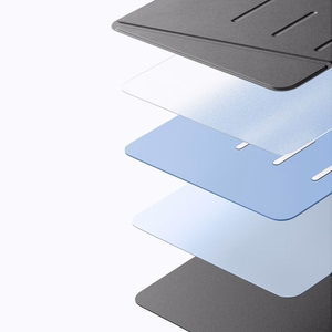 ESR Flip Hybrid dėklas iPad Air 13" 1 / 2 (gen.) 2024-2025 - juodas