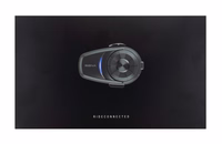 Sena 10S laisvų rankų įranga motociklininkams 4 kanalai 1600 m Juoda