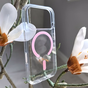 Liavec Pure dėklas, skirtas Iphone 17 Pro Max/18 Pro Max, rožinis (kameros valdymo mygtukas)