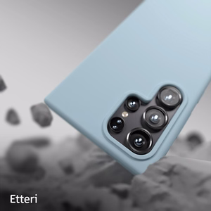 Etteri silikoninis dėklas Samsung Galaxy A36 5G, šviesiai mėlynas
