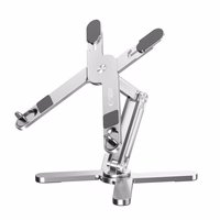 Tech-Protect ULS200 universalus stovas nešiojamiesiems kompiuteriams iki 16" - sidabrinis