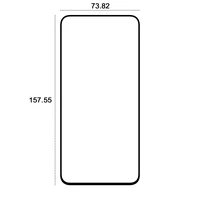 "Etteri" grūdintas stiklas 9D, skirtas "Samsung Galaxy A55 5G