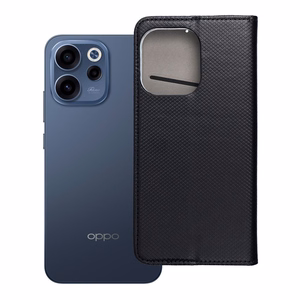 Atverčiamas Smart Case Book dėklas, skirtas Oppo Reno 15, juodas