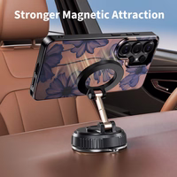 Tech-Protect Lamano MagSafe Dėklas for Samsung Galaxy S26 Ultra - rudas and violetinis