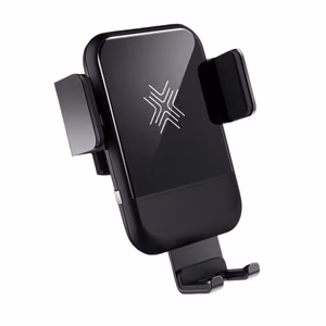 Rock Magnetic gravity car holder EDZ-03 induction to air vent black