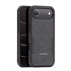 Dėklas Dux Ducis Shld Apple iPhone Air juodas (Contour Pattern)