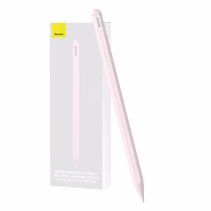 Belaidis įkrovimo rašiklis telefonui / planšetei Baseus Smooth Writing (rožinė)