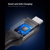 Spigen EB10010CC 100W 100 cm laidas - Juodas