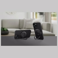 Uniq Gripfit Premium 360 magnetinis laikiklis su atrama – juodas / anglies juodas