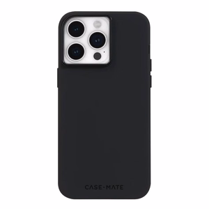 Case-Mate Silicone MagSafe dėklas, skirtas iPhone 15 Pro Max, juodas