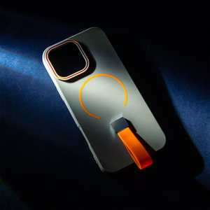 Loop Thin Mag dėklas for iPhone 17 Air 6,6" pilkas