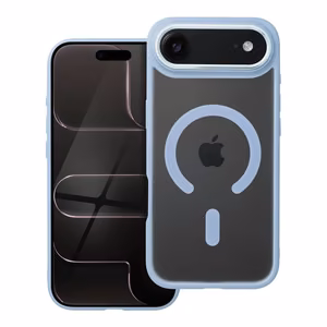 MATTE MAG COVER magnetinis dėklas telefonui, suderinamas su MagSafe, skirtas IPHONE 17 Air, mėlynas