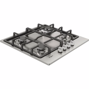 Whirlpool TGML 661 IX R Nerūdijančiojo plieno Įmontuoti 58 cm Dujinė 4 zone(s)