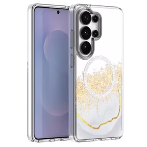 Чехол Epoxy Mag для Samsung Galaxy S25 Ultra белый
