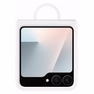 Samsung Silikoninis dėklas telefonui Samsung Galaxy Z Flip7 FE - baltas
