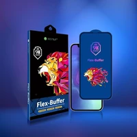 Bestsuit Flex-Buffer hibridinis apsauginis stiklas 5D su antibakterine Biomaster danga – Apple iPhone Xs Max/11 Pro Max juodas