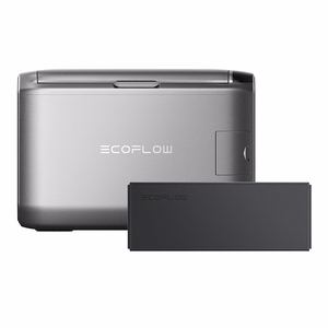 Rinkinys: EcoFlow Glacier 55L nešiojamas šaldytuvas + 298Wh baterija.