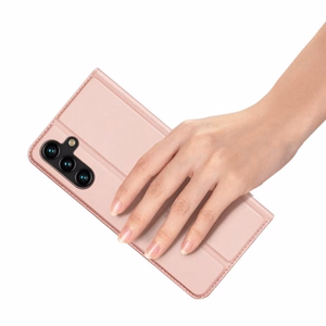DUX DUCIS piniginės dėklas SKIN PRO SAMSUNG A14 4G / 5G rožinis