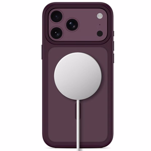 Tech-Protect Magmat MagSafe CC dėklas iPhone 18 Pro Max / 17 Pro Max, matinis bordo