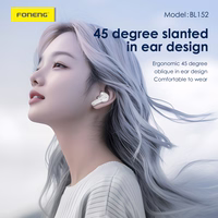 "Foneng" "Bluetooth" ausinės TWS BL152 ANC+ENC triukšmo slopinimas baltos spalvos