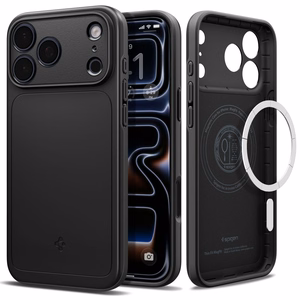Spigen Thin Fit MagSafe dėklas, skirtas iPhone 17 Pro / 18 Pro, juodas