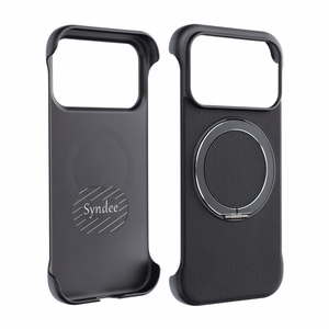 Dėklas EDGE FREE suderinamas su MagSafe skirtas IPHONE 17 Air juodas