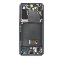 Rinkinys LCD ekranas SAMSUNG S21 5G G991B GH82-27257A pilkas