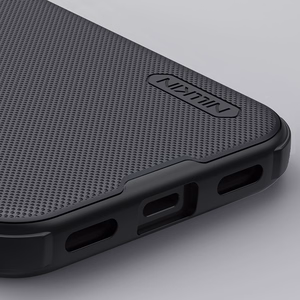 "Nillkin Super Frosted Shield Pro" magnetinis dėklas "Google Pixel 10/10 Pro", suderinamas su "MagSafe" - juodas