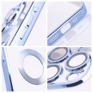 Dėklas telefonui GLAM IPHONE 17 mėlynas