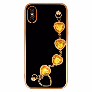 Madingas dėklas telefonui Iphone X/XS dizainas 2 juoda