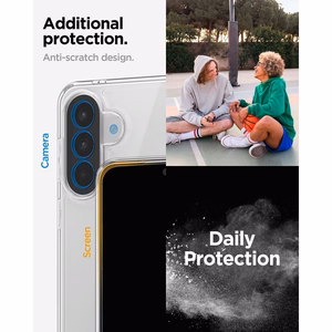 Spigen Ultra Hybrid dėklas Galaxy A57 5G skaidrus