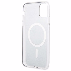 Guess GUHMN61H4STW iPhone 11 6.1" rudas/rudas kietas dėklas 4G MagSafe
