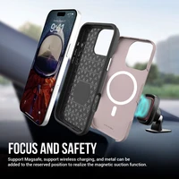 Dėklas Perfectionists Triangle Mag Case Apple iPhone 12/12 Pro rožinio aukso