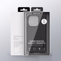 Dėklas Nillkin Super Frosted Shield Pro Magnetic Apple iPhone 14 Pro Max mėlynas