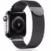 TECH-PROTECT MILANESEBAND APPLE WATCH 4 / 5 / 6 / 7 / 8 / 9 / SE (38 / 40 / 41 MM) juodas