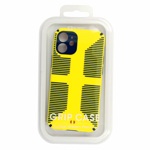TEL PROTECT Grip dėklas telefonui Iphone 12 Mini geltonas