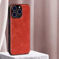 Dėklas X-Level "Earl III Collection" Apple iPhone 16 Pro raudonas