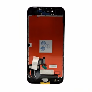 Ekranas Apple iPhone 8/SE 2020/SE 2022 su lietimui jautriu stikliuku juodas OEM Premium