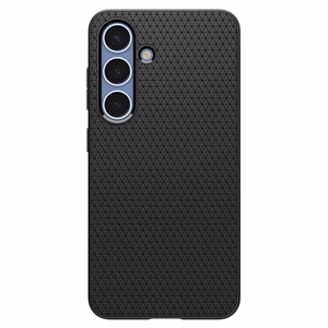 Spigen Liquid Air Dėklas telefonui Samsung Galaxy S25 - matinė juoda