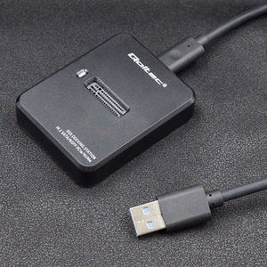 Qoltec 50313 SSD disko dėklas juodas M.2
