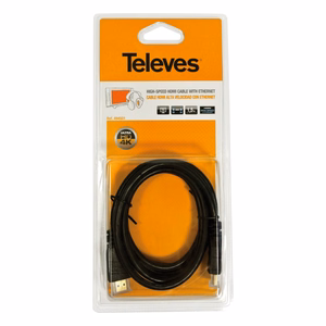 Kabelis HDMI-HDMI 1,5m Televes